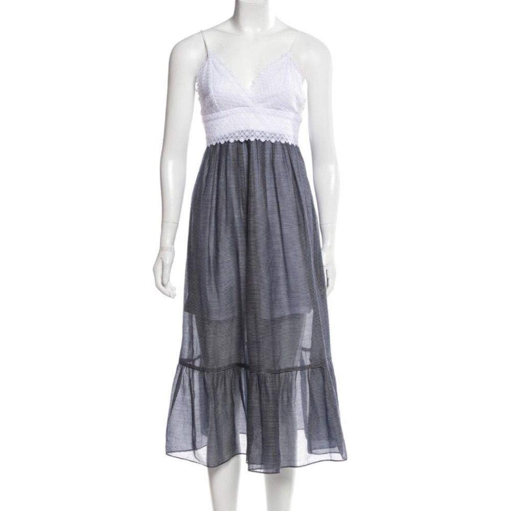 Sandro Paris Lace Siren Midi Dress New With Tag Size 1 (Small)